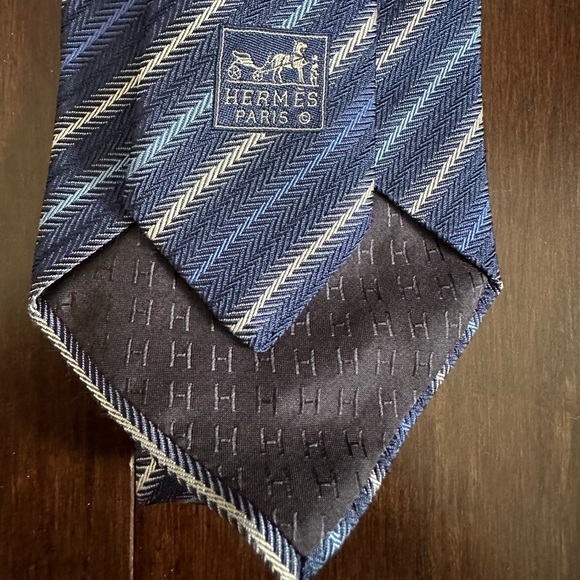 Hermes Necktie 2 pcs. - Picture 3 of 13